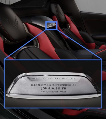 BV4 Personalized Interior Plaque $295