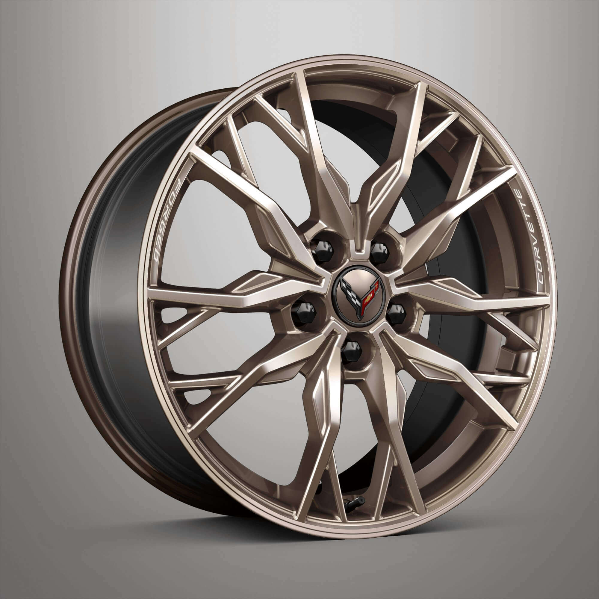 LPO, 20-spoke Tech Bronze forged aluminum wheels $3,195